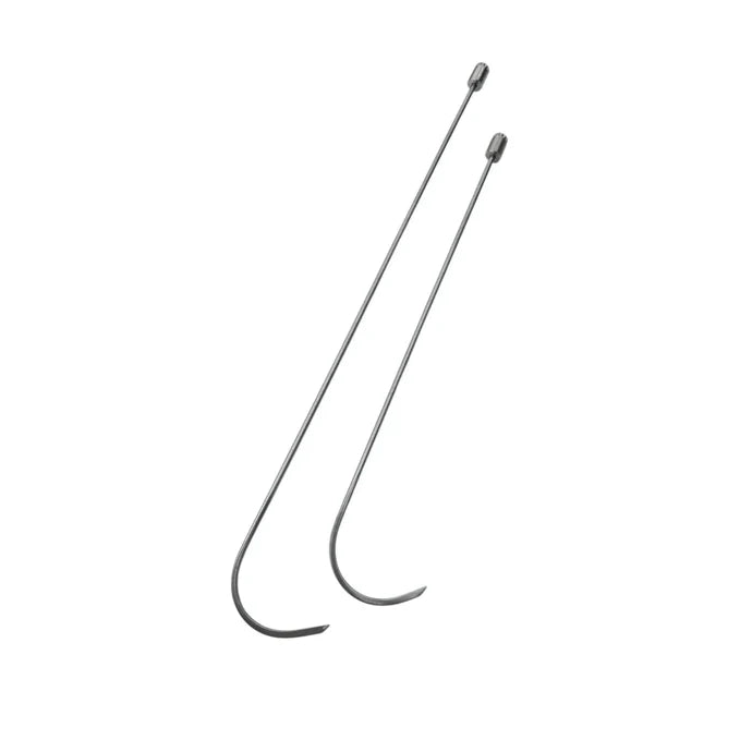 Steel Dent Repair Rods with 360-Degree Rotation and Cane Handle Design 2-Piece (60cm, 80cm) - Auto Equipment International