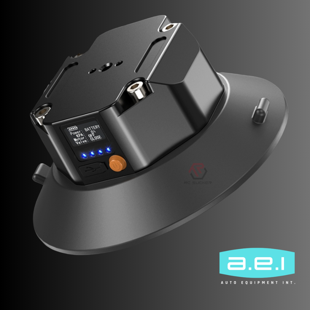 AEI Titan-Grip 6" Smart-Sucker: Heavy-Duty Automatic Vacuum System