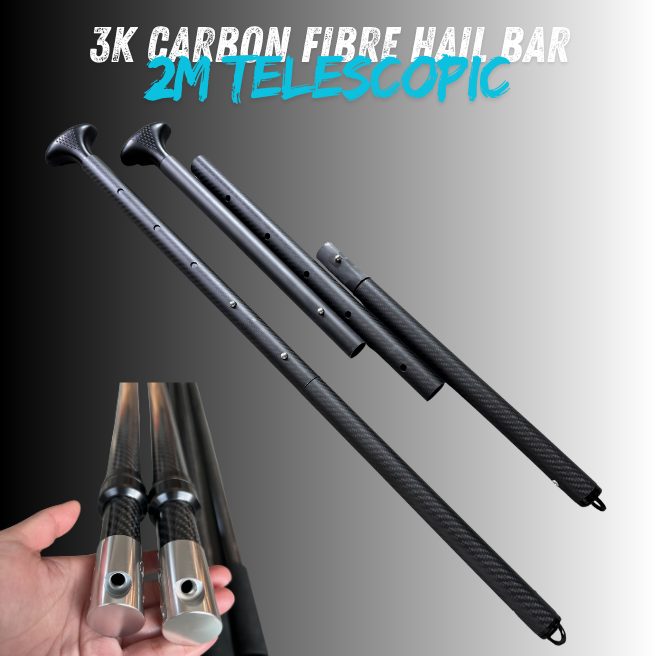 3K 2M Telescopic Hail Bar with Multi  Tip Head