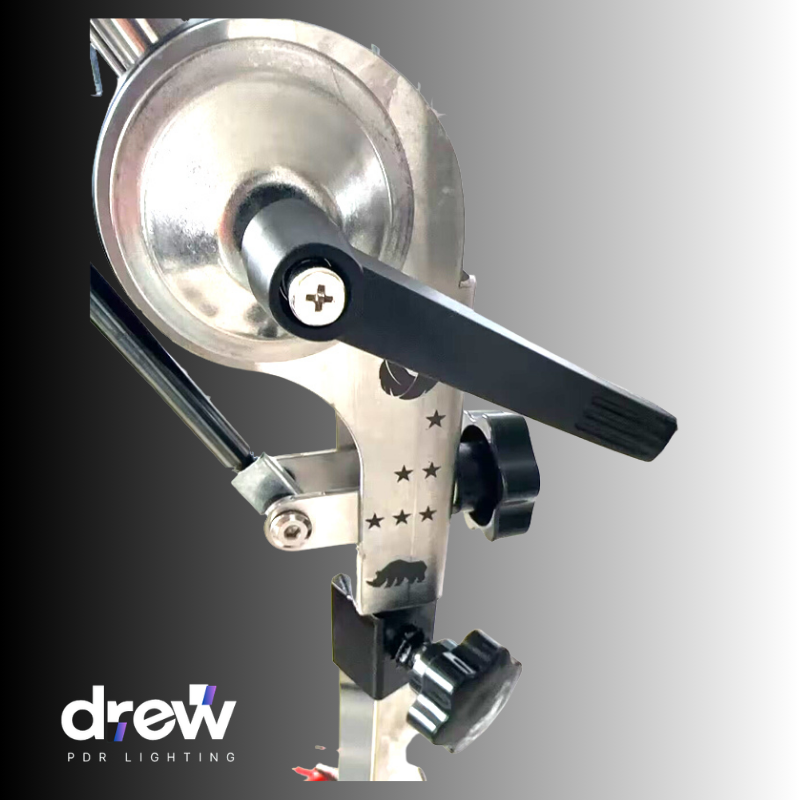 25-inch Mini But Mighty 6-Strip PDR Shop Light from Auto Equipment International, showcasing its bright LED strips and compact design.