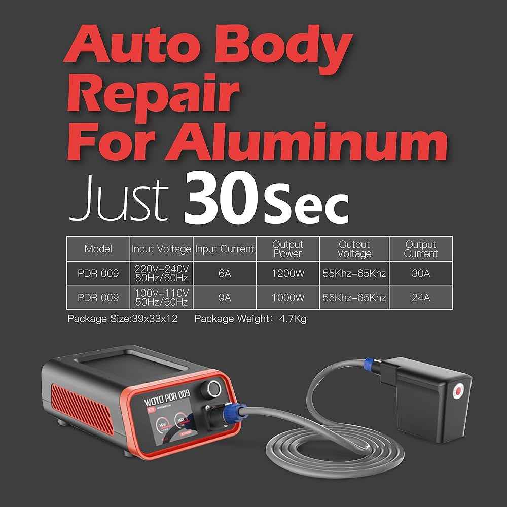 WOYO PDR-009 Electromagnetic Induction System – The Aluminum Specialist