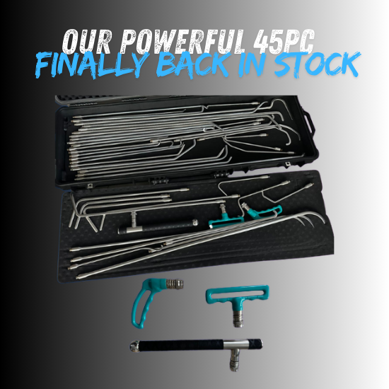 602-1 High Carbon Steel Removable Handle Rod Set - Auto Equipment International