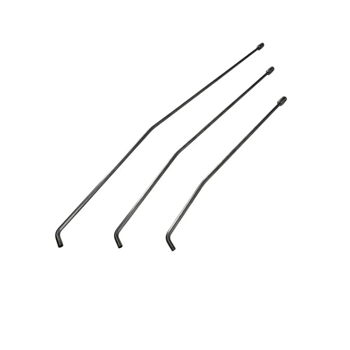 Curve Steel Dent Repair Rods with 360-Degree Rotation 3-Piece New York Edition (75cm, 90cm, 115cm) - Auto Equipment International