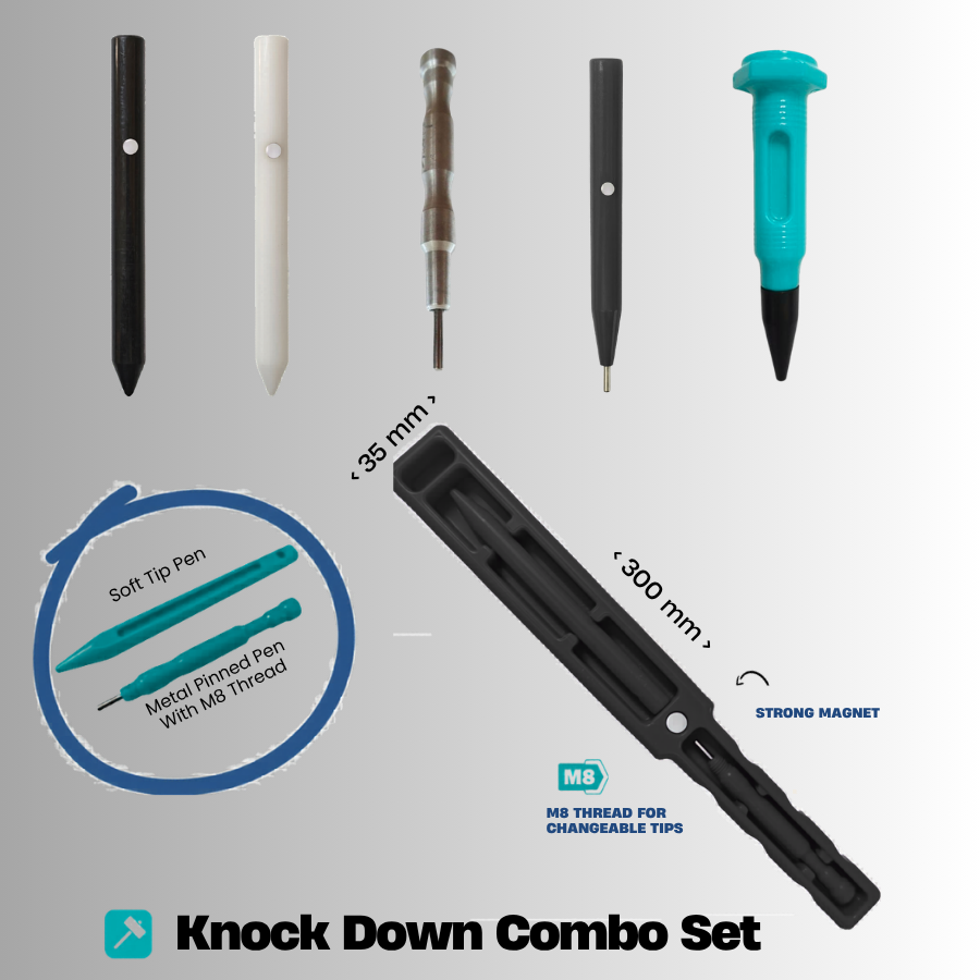 AEI 8-Piece Master Knock Down & Slapper Combo Set
