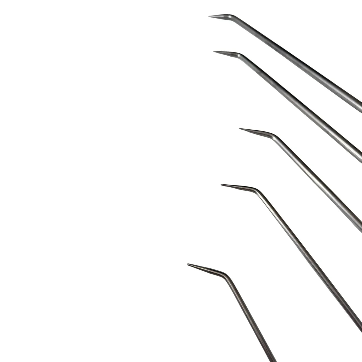 5-piece precision dent rod set with sword grip handle and sharp tapered tips by Auto Equipment International