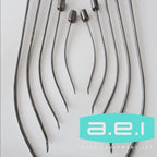 0-Piece 360° Rotating Paintless Dent Repair Rod Set – Modular Handle & Hardened Steel Tools