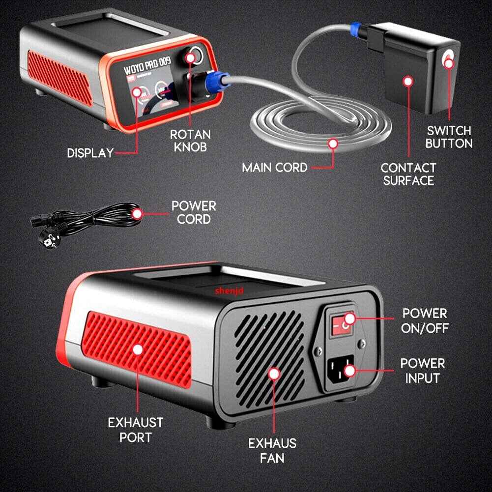 WOYO PDR-009 Electromagnetic Induction System – The Aluminum Specialist