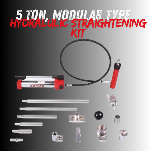 Hydraulic Auto Body Straightening Kit – 10 Ton, Modular Type - Auto Equipment International